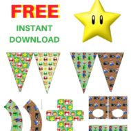 Free super mario printable