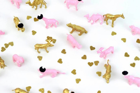 Glam Baby Shower decor