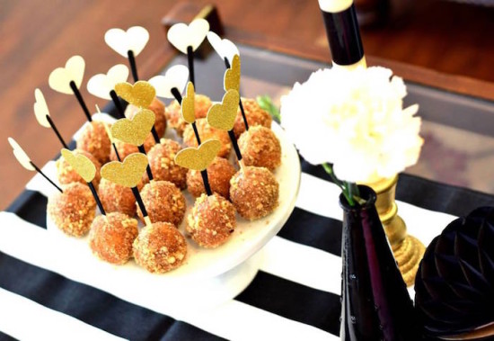 Glam Baby Shower food ideas