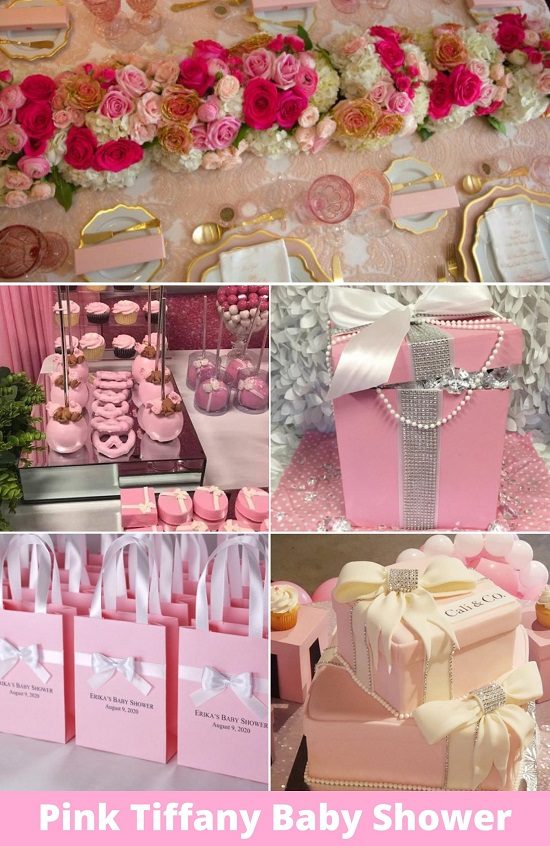 Pink Tiffany Baby Shower Ideas