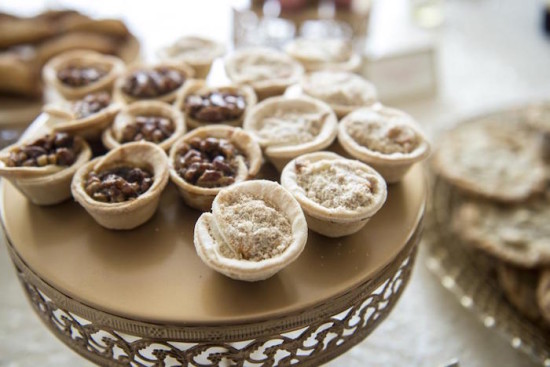 Royal Pink and Gold Baby Shower food ideas