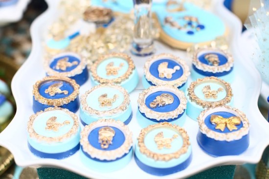 Royal Prince Baby Shower cookies