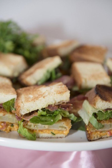 baby shower food ideas, sandwiches