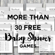 Free Baby Shower Games