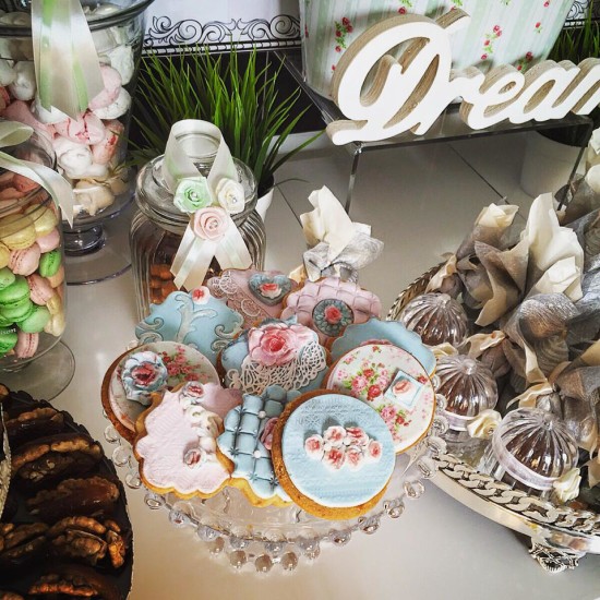 tutu baby shower, ballerina baby shower ideas cookies