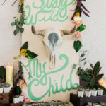 Mint Bohemian Baby Shower