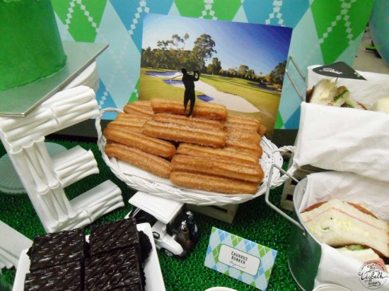 First Masters Tournament baby shower food ideas