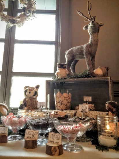 wintery-woodland-animal-baby-shower-food-table