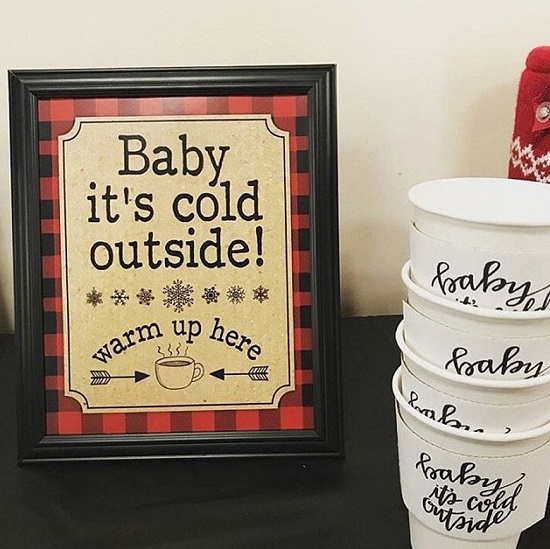 Winter Baby its cold outside Coffee