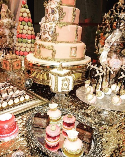 princess baby shower cake