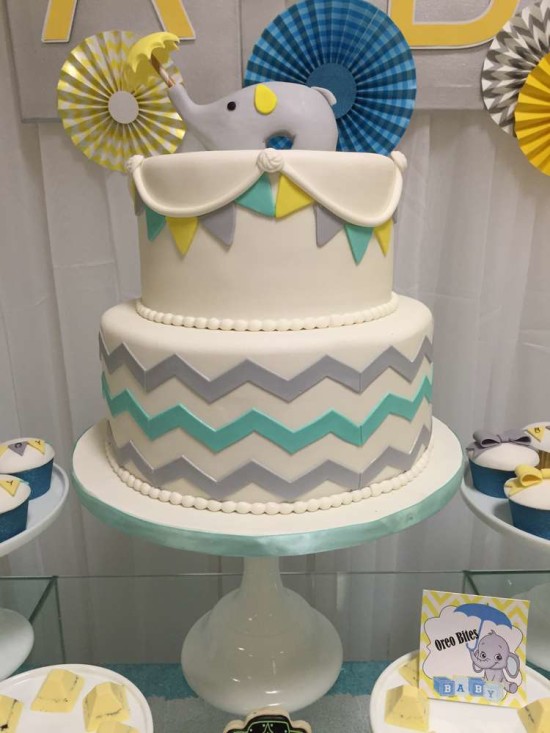 Baby-Shower-Elephants-Cake