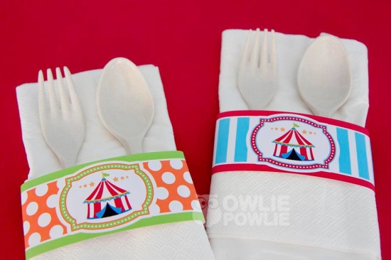 circus-carnival-baby-shower napkin wrappers