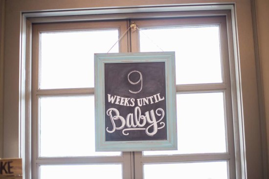 weeks until baby sign