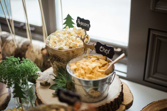 woodland baby shower food and snack ideas