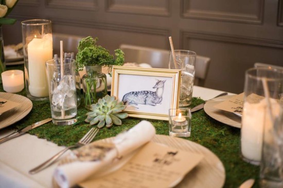 wooland-boho-baby-shower-guest table