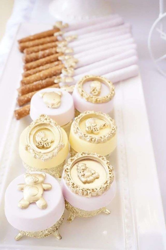 Elegant-Yellow-and-Purple-Baby-Shower-Pretzels-Pastels