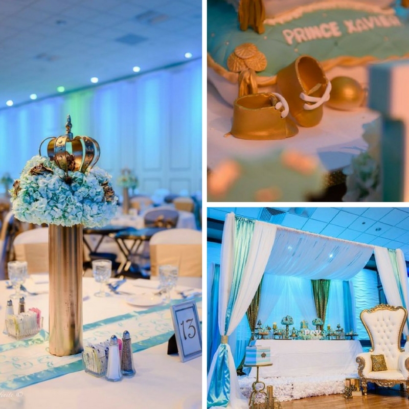 golden-glamorous-prince-baby-shower
