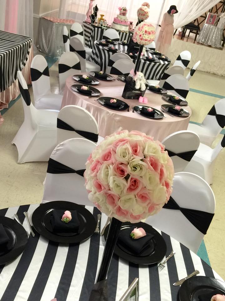 Modern Chic Chanel Baby Shower - Baby Shower Ideas