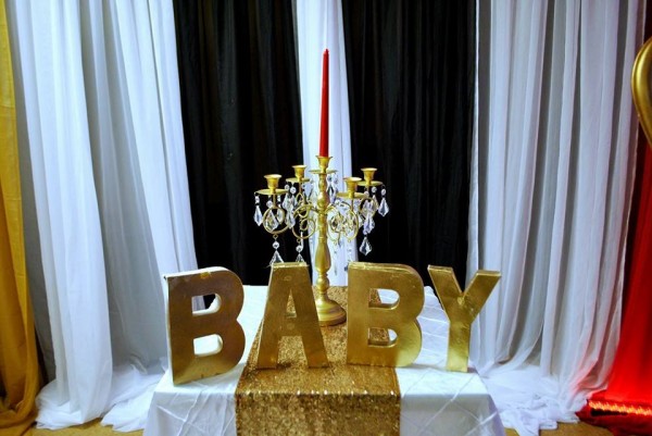 Chic-Hollywood-Red-Carpet-Baby-Shower-Baby-Letters