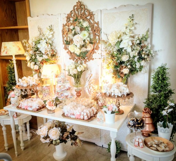 Floral-Copper-Baby-Shower-Flowers-Decor