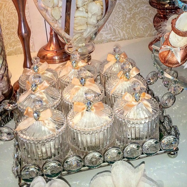 Floral-Copper-Baby-Shower-Glass-Jars