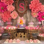 Elegant Pink Flower Baby Shower