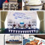 Classic Airplane Baby Shower