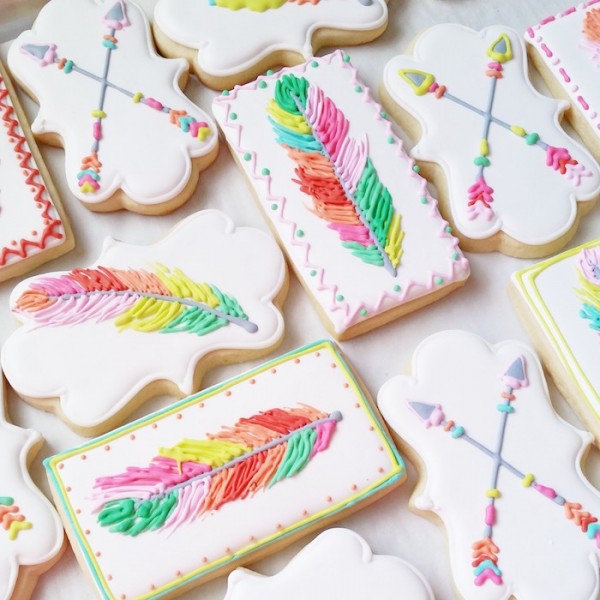 Modern-Boho-Baby-Shower-Cookie-Treats