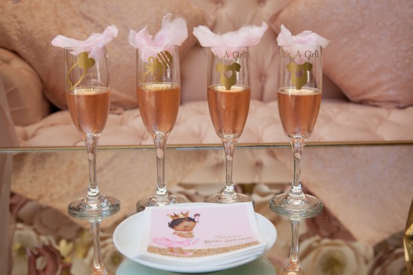 Pink-And-Gold-Tutu-Cute-Baby-Shower-Beverages