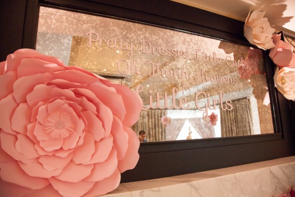 Pink-And-Gold-Tutu-Cute-Baby-Shower-Mirror-Art