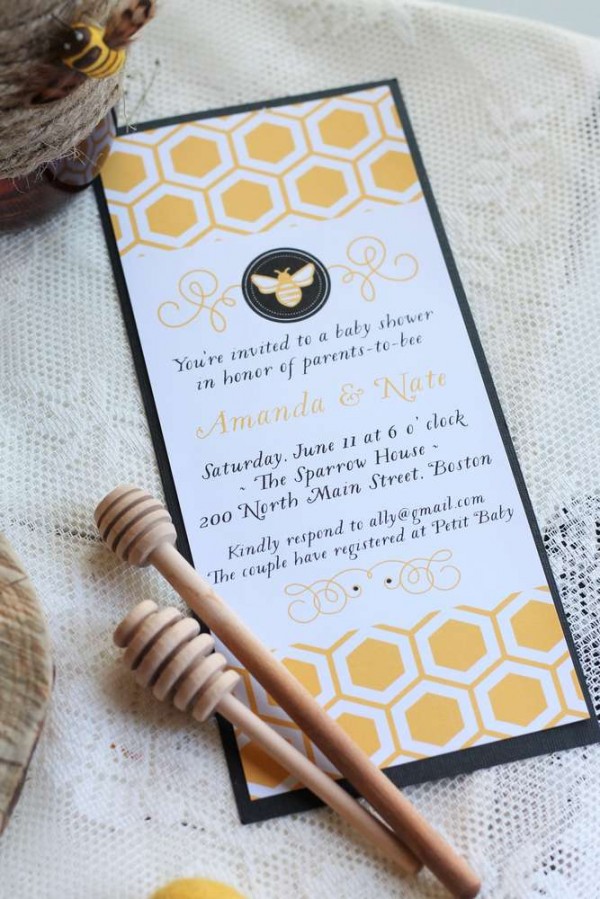 Bright-Bee-Loved-Baby-Shower-Invitations