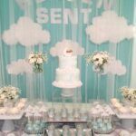Shimmering Heaven Sent Baby Shower