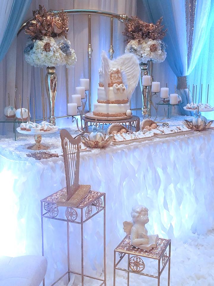 Baby Boy Angel Shower - Baby Shower Ideas - Themes - Games