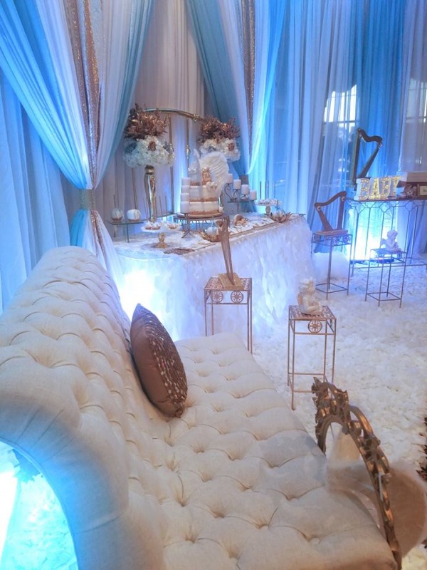 Baby Boy Angel Shower Vip Seating 600x800