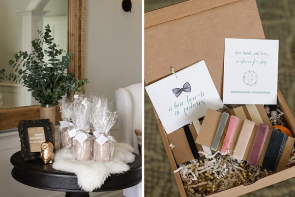 Chic-Winter-Wonderland-Baby-Shower-Candles