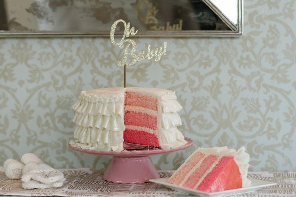Chic-Winter-Wonderland-Baby-Shower-Cut-Cake