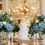 Golden Royal Prince Baby Shower with Teddy Bear
