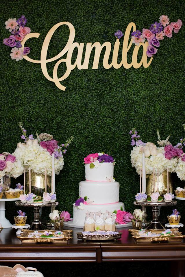 Chic Floral Garden Baby Shower