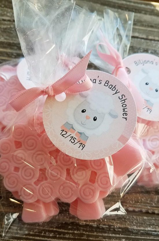 pink little lamb soaps