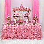 Carousel In Pink Baby Shower