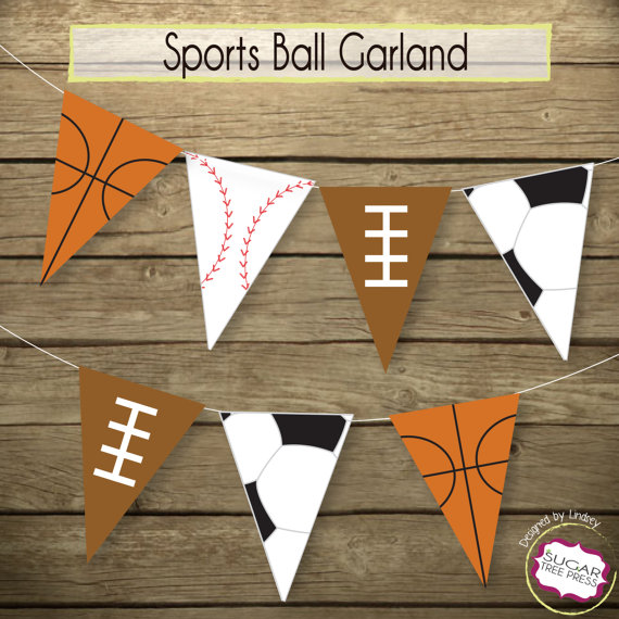 sports-ball-garland-coordinate-with-sports-baby-shower-theme