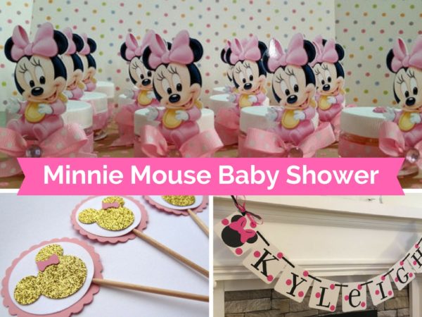 how to make a minnie mouse birthday banner