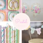 Baby Soft Pastel Baby Shower Inspiration Board