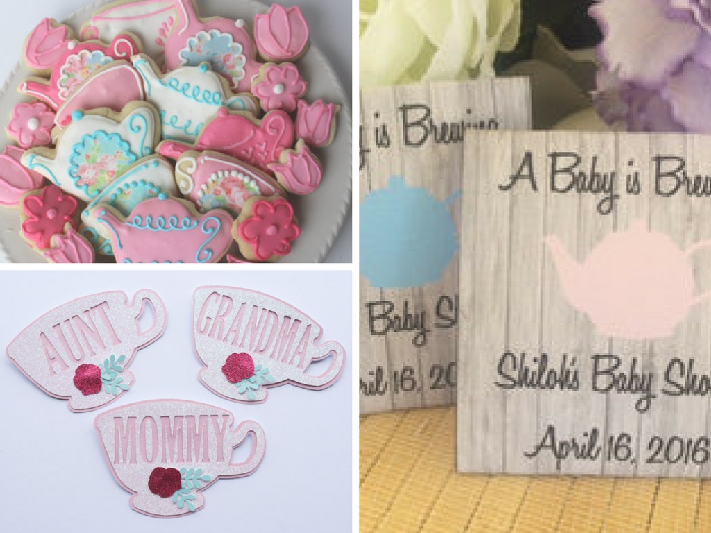 Tea Party Baby Shower Decorations And Party Favors Baby Shower Ideas 4u