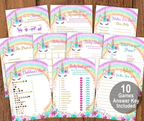 Unicorn Baby Shower Ideas – Baby Shower Ideas 4U