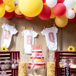 Rustic Backyard BBQ Baby Shower