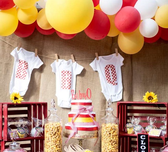 Backyard-BBQ-Baby-Shower-Food-Station