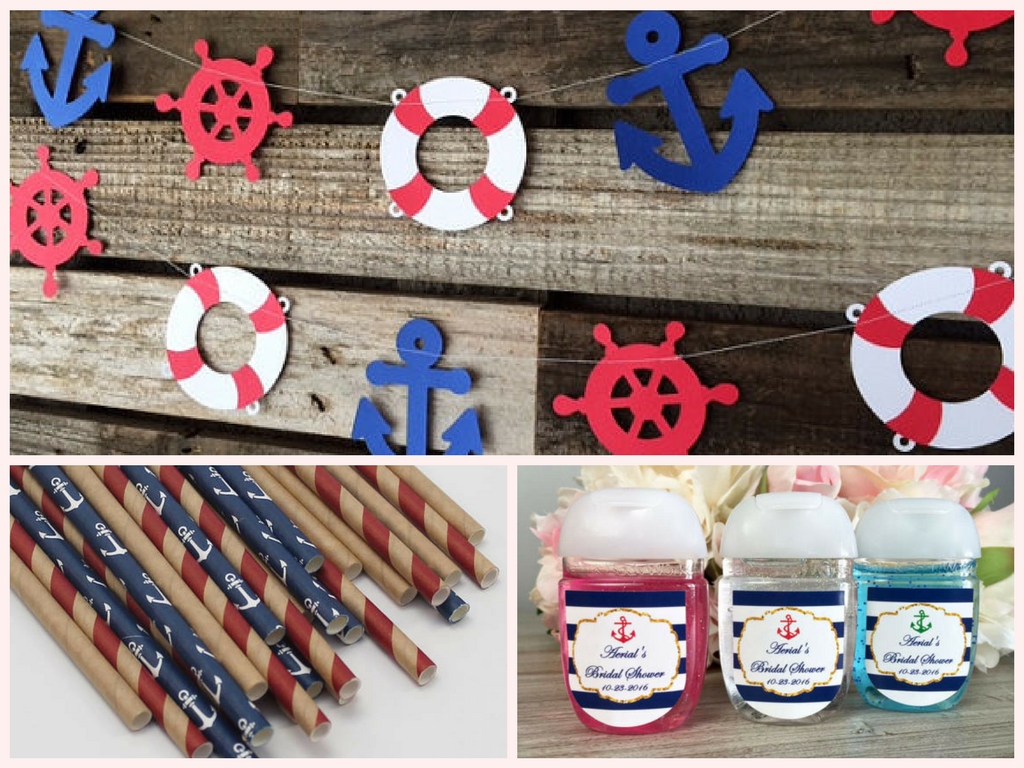 nautical party favors for baby shower