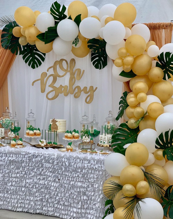 Tropical Baby Shower Ideas – Hawaiian Luau – Baby Shower Ideas 4U