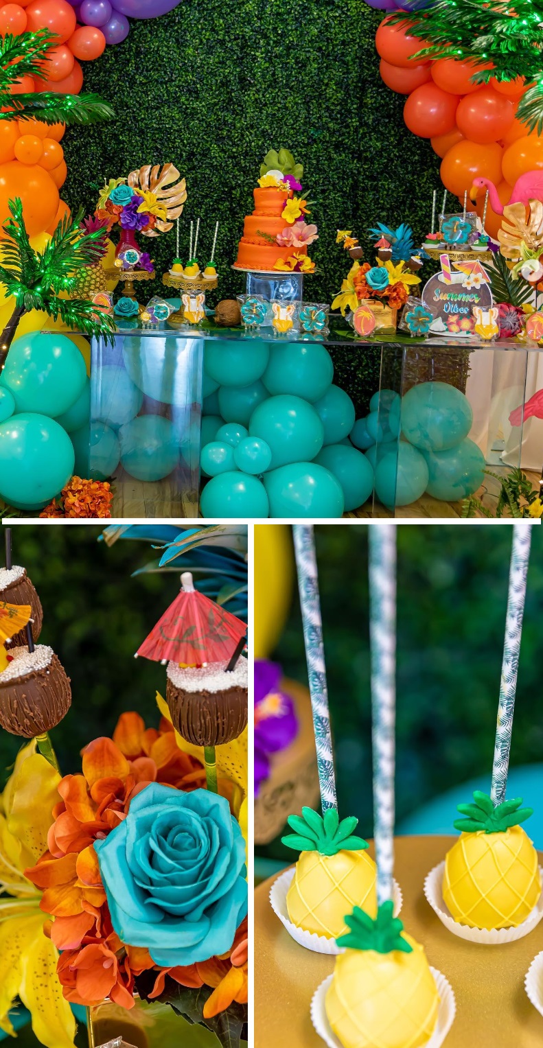 Tropical Baby Shower Ideas – Hawaiian Luau – Baby Shower Ideas 4U